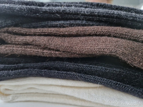 Everyday Alpaca Socks - Black (Banjo)